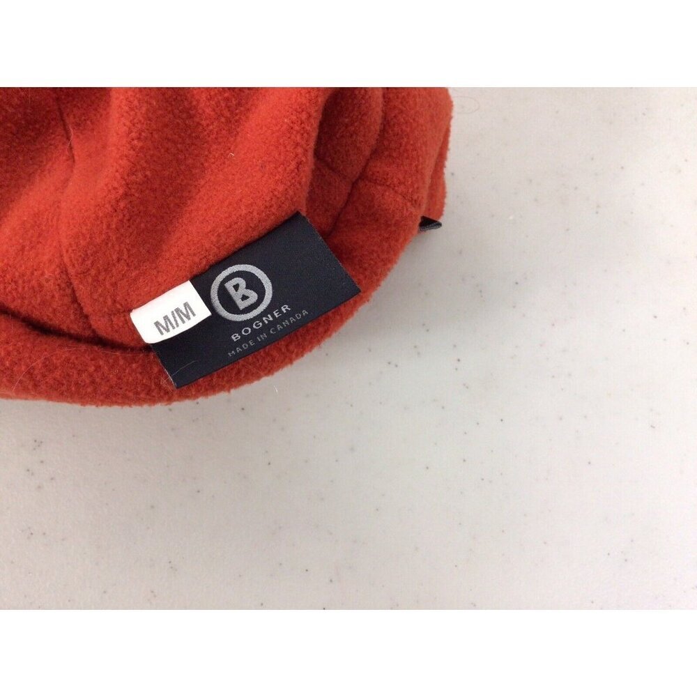 Bogner Fleece Ski Hat Beanie Embroidered Deer Womens Medium - Picture 2 of 5